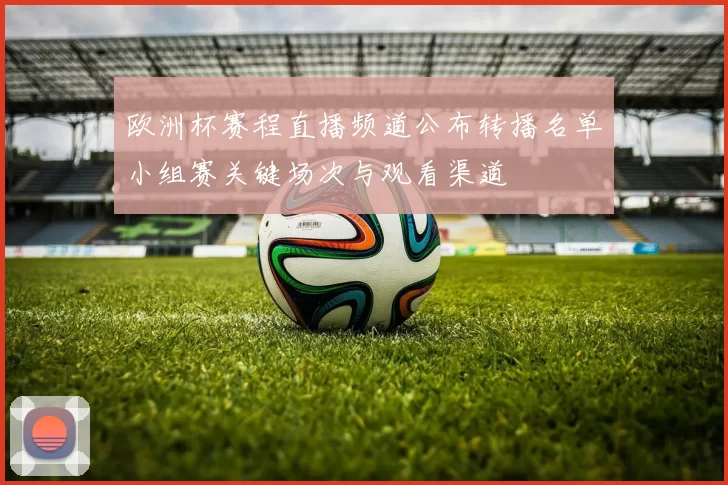 欧洲杯赛程直播频道公布转播名单小组赛关键场次与观看渠道